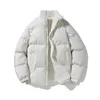 Мужские пуховые парки 2023, зимняя куртка, мужская свободная утолщенная флисовая теплая мужская куртка-стойка, модная женская уличная одежда 6XL, 7XL, 8XL 231128
