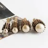 Hair Brushes 4 Sizes Professional Salon Styling Tools Round Hair Comb Hairdressing Curling Hair Brushes Comb Ceramic Barrel Comb 231128