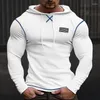 Männer Hoodies Waffel Solide Baumwolle Slim Fit Hoodie Mode Hip Hop Straße Pullover Atmungsaktive Sport Mantel Casual Langarm S-3XL