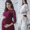 Maternity Dresses Maternity Pography Props Dress Pregnant Mother Dress Women Pregnancy Clothes Lace Dress For Pregnant Po Shoot Clothing 230428