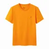 Ralphs Designer Laurens T Petit Haut Qualité Été Pur Coton Lavage Poney Logo T-shirt À Manches Courtes Couleur Unie Col Rond Demi Manches Lâche Grande Taille T-shirt