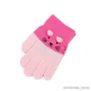 Детские варежки для детей 3-7 лет, вязаные детские варежки для мальчиков и девочек, зимние милые детские перчатки с мультяшными животными, теплые перчатки, детские зимние перчатки