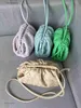Ayd Bag Mini Botegss Jodie Vents 2023 New LG Woven Cloud Soft Clip Dumpling Pleated Handbag One Shoulder Crossbody Women's With Logo B1V5DJZI
