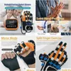 Bärbar Slim Equipment Rehabilitation Robot Handskar Stroke Hemiple Training Hand Hem Pneumatisk funktion Mekanisk fingerbräda till Dr Dhmeo