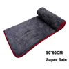 Uppgradera Premium Microfiber 900gsm bil som beskriver Super AbsorbentTowel Ultra Soft edgafri biltvätt Torkduk 60*90 cm