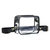 Fashion Transparent Stadium Bag Can Be Marked Transparent Pvc Messenger Bag Gym Concert Activities 230314