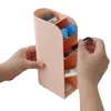 Hooks Rails Fashionabla Multi-Layer Space-Saving Makeup Brush Shelf Caddy Pencil Holder Desk Organizer Box