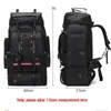 Outdoor Bags 130L 90L Large Camping Bag Army Backpack Men's Outdoor Travel Shoulder Hiking Trekking Trip Luggage Tactical Bags Mountaineering 231127