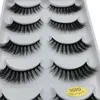 3 PCFalse Eyelashes 5/3pairs makeup eyelashes soft fluffy lashes false eyelashes dramatic 3d mink lashes lash extension make up 3d cilios faux cils Z0428