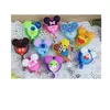 2024 Cute Cartoon Silicone Retractable Badge Reel Clip Student Nurse ID Card Badges Holder accessories Hospital School Office Supplies Anti-Lost Clips