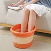 Baignoires à pied trempage baignoire légère pliage pied tremp bain de bain pliant des pieds légers masseur pour la pédicure de spa à la maison facile à transporter