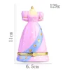 Smycken påsar hållare romantisk prinsesseklänning keramik prydnad lagringslåda hantverk pappersvikt mittstycke porslin stil