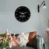 Wall Clocks Clock Non Ticking Music Elements For Dining Room