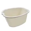 Basins Plastic Large Foot Bath Spa Tub Basin Bucket for Soaking Feet Detox Pedicure Massage Portable