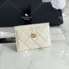 Designer -Geldbörse Brieftasche Chaneles Kartenhalter Lingge Ultra dünne Leder -Frauenkartenbeutel mit Kaviar Cowide Zero Wallet Minimalist Kartenbeutel
