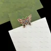 Butterfly Color Diamond Jewelry Conjunto de luxuros Brincos de pulseira feminina Designers de colar de gem
