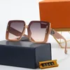 Designer Sonnenbrillen für Damen Modemarke Brillen Strand Adumbral Sonnenbrille mit