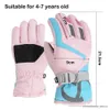 Mitaines pour enfants Nouveaux enfants enfants gants de neige chauds garçon filles Ski Snowboard mitaines coupe-vent imperméable épaissir garder au chaud gants hiver Must R231128