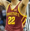 Maglia da basket personalizzata Iowa State Cyclones NCAA College 1 Izaiah Brockington 11 Tyrese Hunter 22 Gabe Kalscheur 14 Jeff Hornacek 3 Tre Jackson