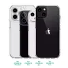 Producent Crystal Clear Anti Yellow Cover TPU PC ShockProof Protecten Case na iPhone 13 Mini 14 Pro Max