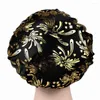 Berets 2 PCS Satin Sleep Bonnet Hair Protector Chemotherapy Cap Proldside Sleign