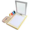 Number DIY Scrapbooking Home Mini Portable Rolling Screen Printing Screen Printing Tool Kit Creative Tshirts Printing Thermal Transfer