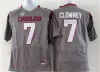 South College Carolina Gamecock Football Jersey In Stock 7 Jadeveon Clowney 21 Marcus Lattimore 14 Connor Shaw Stitched Jersey Embroidery Wo High
