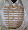 Other Fashion Accessories Sunspicems Caucasus Women Belt Breastplate Bride Jewelry Sets Ethnic Wedding Dress Belt Necklace Turkish Chest Bibs Waist Chain 231127