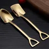 Spoons 9 Pcs Shovel Spoon Stainless Steel Tea Fancy Coffee Ice Cream Dessert Tableware Knife Fork