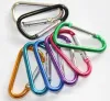 Gros Mousqueton Anneau Porte-clés Porte-clés Sports De Plein Air Camp Snap Clip Crochet Porte-clés Randonnée En Aluminium Métal Pratique Randonnée Camping Clip