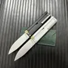 Theone BM Dragonfly couteau à oscillation libre lame D2 Balisong Jilt couteaux EDC outils