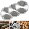 Zaagbladen 3st 160mm 48T Circular Saw Blade Wood Cutting Wheel Disc For Metal Chipboard Cutter Multitool Power Rotary Tool Accessories