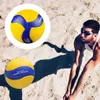 Balles Taille 5 Volley-ball Soft Touch PU Ball Intérieur Sports de plein air Sable Plage Jouer Compétition Portable Train Exercice Volleyballs 231128