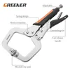 Joiners Multifunction Locking Clamp 6 "/9"/11 "/14"/18 "Vise Grip Welding Clamp CClamp Sheet Steel Clamp PLIER Träbearbetningsklämmor