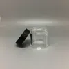 10 ml G Clear Plastic Pot Jar Refillable Cosmetic Container Bottle för Eyshadow Makeup Nail Powder Exempel QIXWS