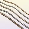 2mm5mm Cubic Zirconia Of 789 inch Tennis Bracelet Copper Jewelry WhiteGold Plated Bangle W12182941492