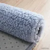 Dywany dywany jagnięce wełniane do salonu grube pluszowe duże sypialni dywaniki zatoki stolik kawy sofa dywanika do domu wystrój domu