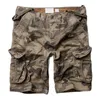 Shorts pour hommes Short Cargo Camouflage tendance hommes Causl Style militaire coton conseil Shorts ample Baggy court avec Multi poche homme vêtements 230428