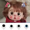 Dolls HUAA Eyeballs for Crafts Pure Handmade Design Glass Fake Eyes Eyeball 1 Pair Suitable Masks 6 color options 230427