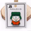 Tecknad tillbehör Soutark Eric Cartman Ass Badge Cartoon AnimationL Brosch Pin Sweet Boy Accessory S006 Drop Delivery Baby, Kids Mate Dhwqu