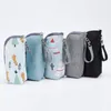 Storage Bags Baby Bottle Warmer Waterproof Moisture-proof Cartoon Pattern Milk Bag Anti-scratch Zipper Closure Warm Keeper