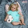 Dolls adfo Bebe Reborn Doll Babies Toy 20 inch 50 cm Maddie realistische levensecht geboren poppen reële poppen Kids Dolls Girls 230427