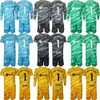 Club Team Men Youth Soccer Goalkeeper Antoni Ramallets Jerseys Set 23-24 Long Sleeve Victor Valdes 1 Ter Stegen Inaki Pena Ander Astralaga Football Shirt Kits BaSai