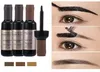 Gel per sopracciglia Nero Caffè Grigio Peel Off Eye Brow Tattoo Shadow Gel per sopracciglia Cosmetici Trucco per donne Trucco ad alto pigmento 05527618096