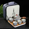 Teaware 19 Styles Chinese Kung Fu Tea Set Travel Tea Set Ceramic Portable Tea Set Teapot Tea Maker Infuser Teacup Cup For Tea