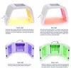 4 LED Máscara facial con luz PDT TERAPIA de fotones fotodinámica para el cuerpo Belleza de la piel Cara Rejuvenecimiento de la piel Tratamiento para el acné máquina de salón BJ