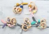 Baby Teethers Toys Silicone Pacifier Clips Chain Bracket Nipple Holder For Nipples Toddler Shower Gift 230427