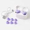 Latest TWS Heartbuds Wireless Earphone In-ear Earbuds Couple Love Heart Earphone