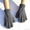 Barnmittens mjuka korallfleecehandskar vinter kvinnor män förtjockade solida varmare handskar full fingermittens student pojke flicka cykling handskar nya r231128