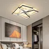 Lampadari Soggiorno Lampada da soffitto Luce nordica Atmosfera di lusso Quadrato Rotondo Camera da letto Semplice e moderna Principale con faretto